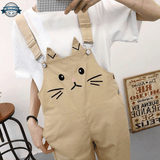 Pastel Yellow Dungarees