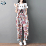 Pink Dungaree Dress