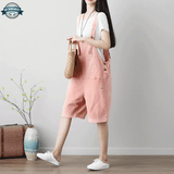 Pink Overall Shorts