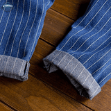 Striped Dungarees