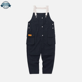 Travel Black Dungarees