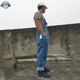 Work Pants Blue Bib Overall