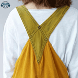 Yellow Ample Denim Dungarees