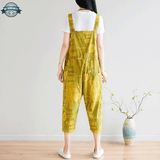 Yellow Bib Overalls Womens