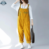 Yellow Denim Dungarees
