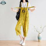 Yellow Overalls Womens