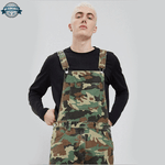 Army Print Dungarees 