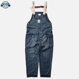 Blue Baggy Overalls