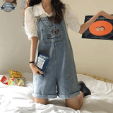 BlueJeans Dungaree Shorts Womens