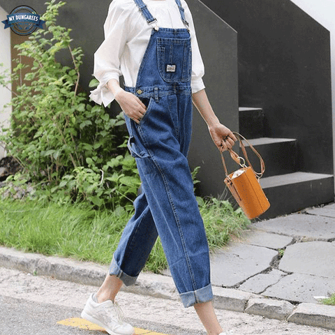 Dungaree Style Jeans