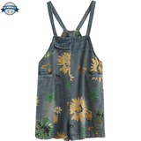 Dungarees Flower with Suspenders