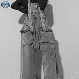 Grey Dungarees for Womens