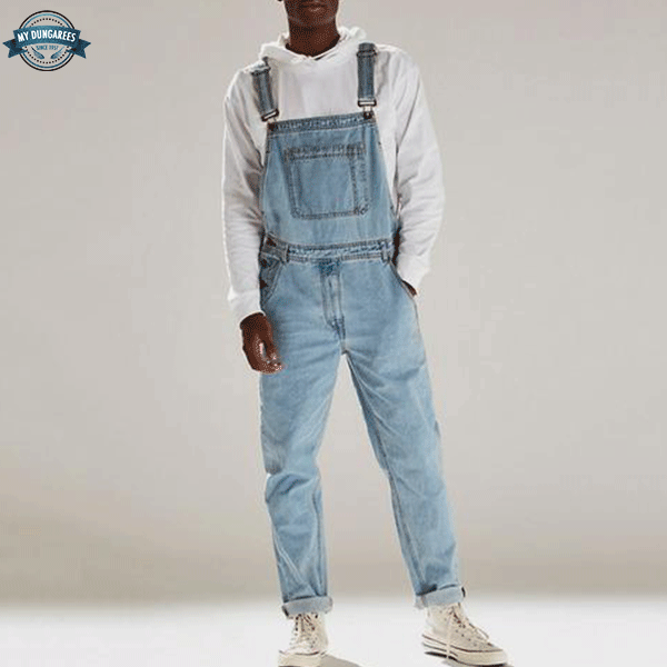 Light Blue Dungarees Mens | My Dungarees