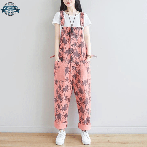 Pink Dungarees Womens