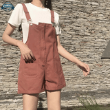 Plain Dungarees with Suspenders