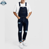 Trendy Blue Navy Dungarees