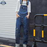 Womens Dungarees Baggy