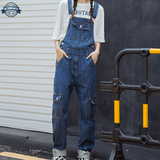 Womens Dungarees Baggy