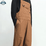 Cotton Work Brown Dungarees