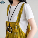 Yellow Dungarees for Womens